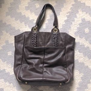 Banana Republic Satchel Tote Brown